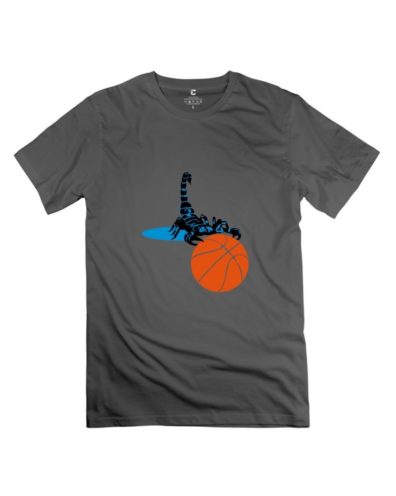 Men's Customize Basketball Scorpion T-shirt