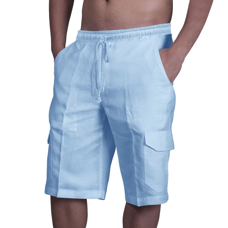 Men's Multi -pocket Beach Shorts