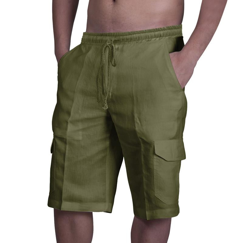 Men's Multi -pocket Beach Shorts