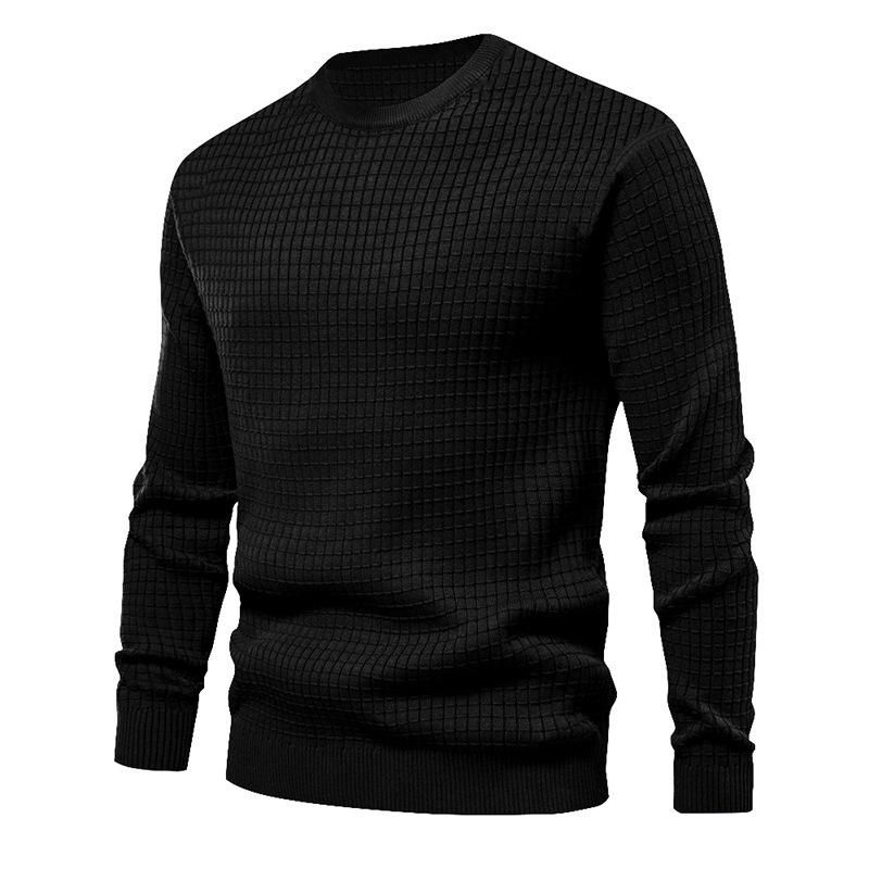 Men's Loose Round Neck Casual Long Sleeve T-shirt