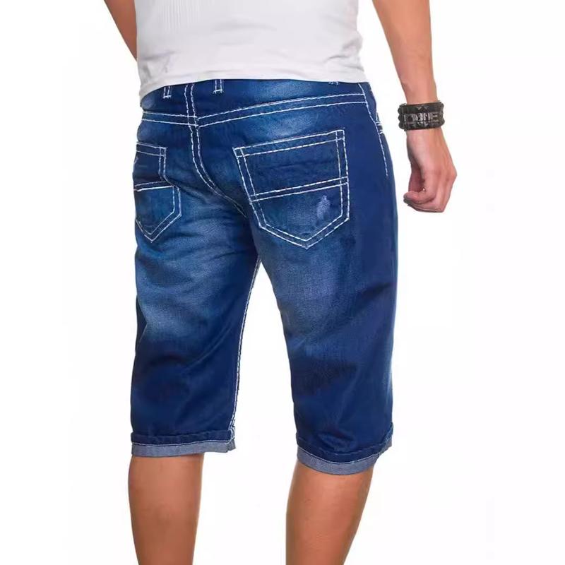 Men's Casual Stretch Denim Shorts