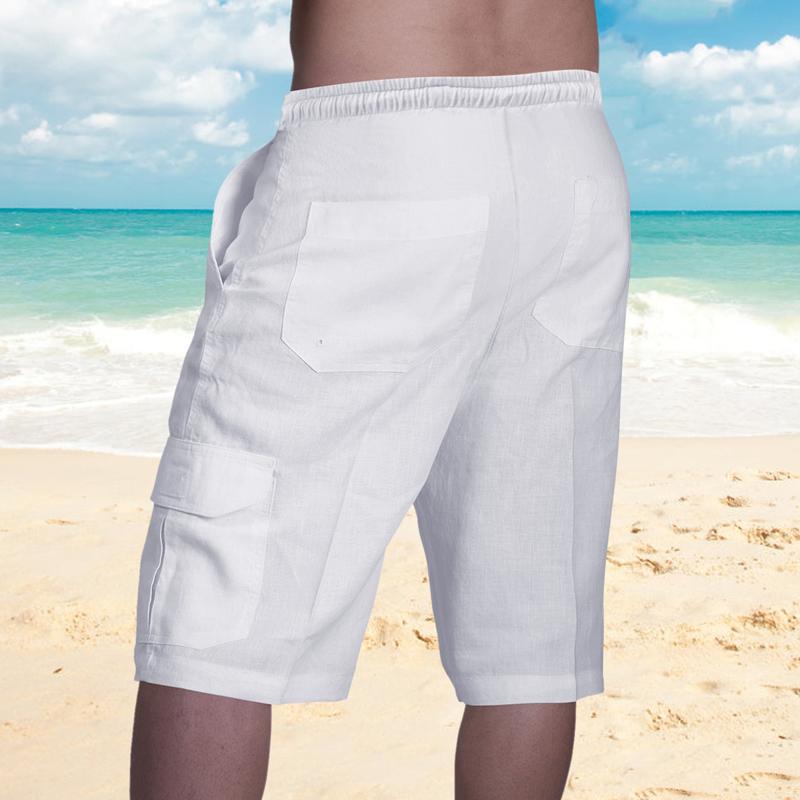 Men's Multi -pocket Beach Shorts