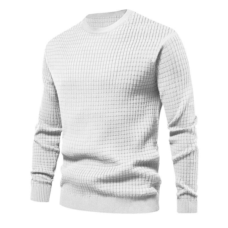 Men's Loose Round Neck Casual Long Sleeve T-shirt