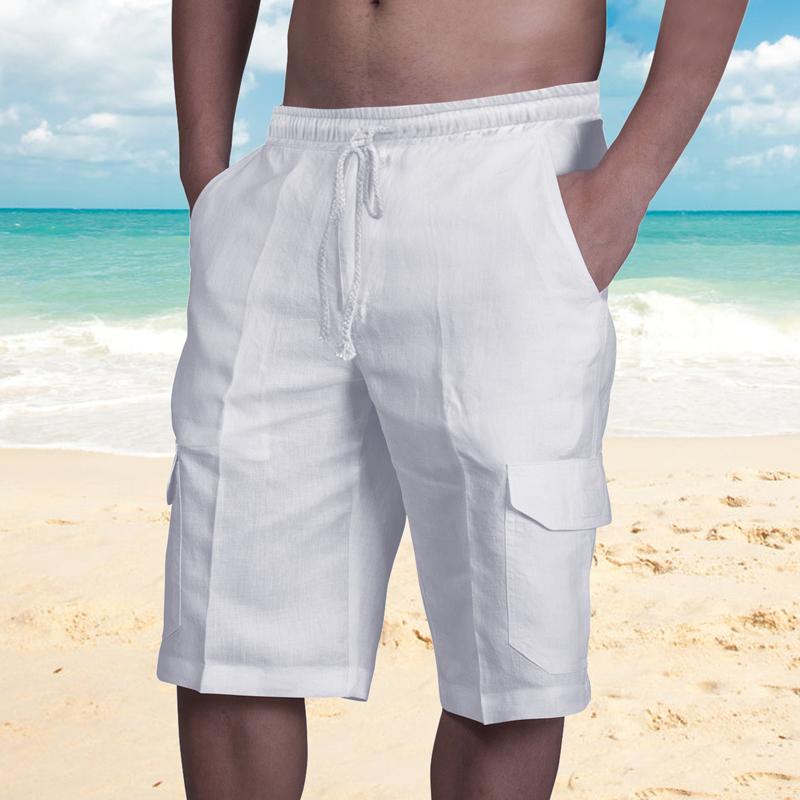 Men's Multi -pocket Beach Shorts