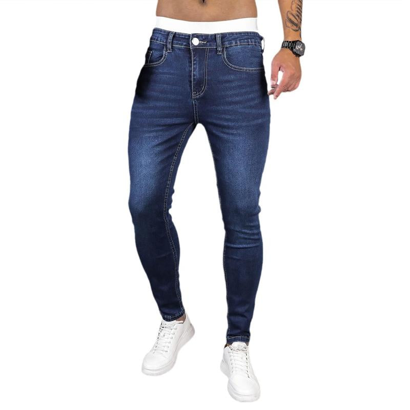 Men's Casual Stretch Denim Trousers